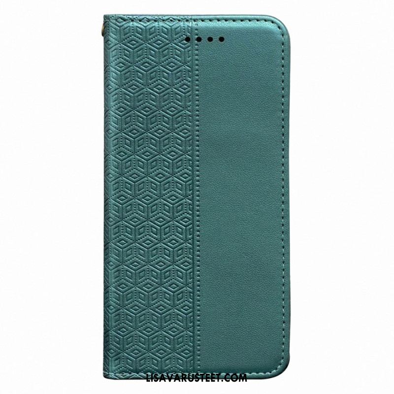 Nahkakotelo Samsung Galaxy S26 Ruudukkokuvio