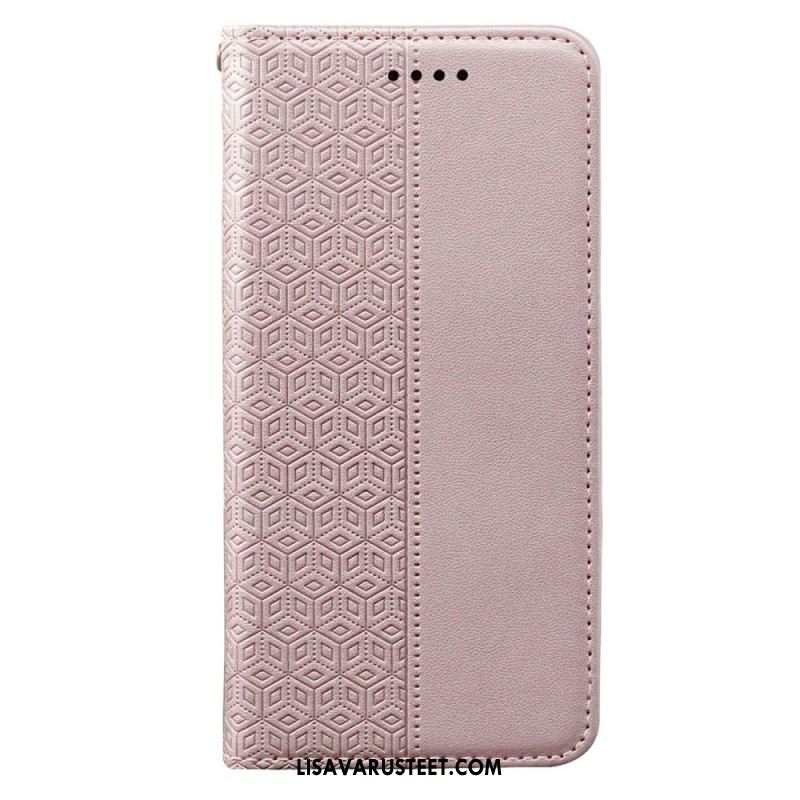 Nahkakotelo Samsung Galaxy S26 Ruudukkokuvio