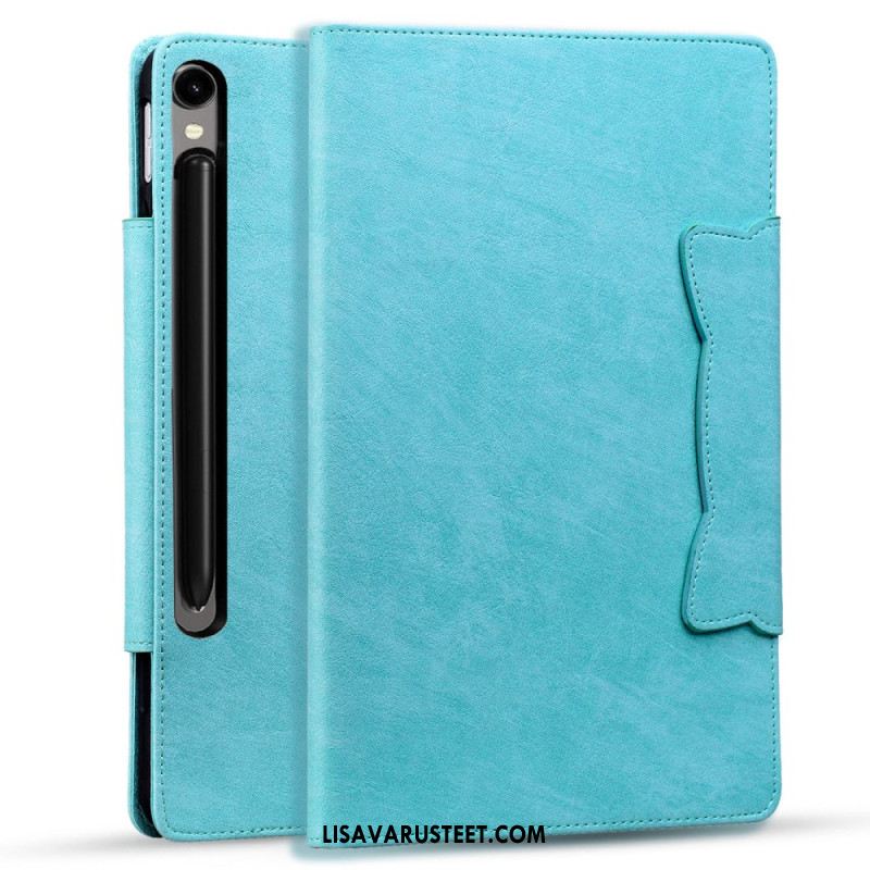 Nahkakotelo Samsung Galaxy Tab S10 Fe Plus Kissan Lukko