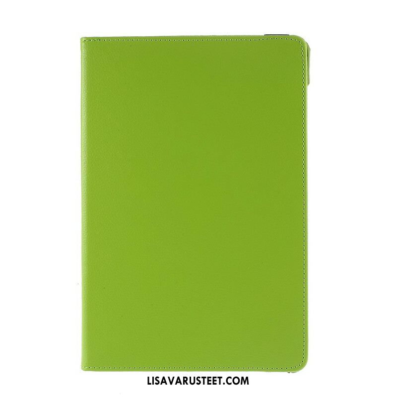 Nahkakotelo Samsung Galaxy Tab S10 Fe Pyörivä Keinonahkainen Litsi