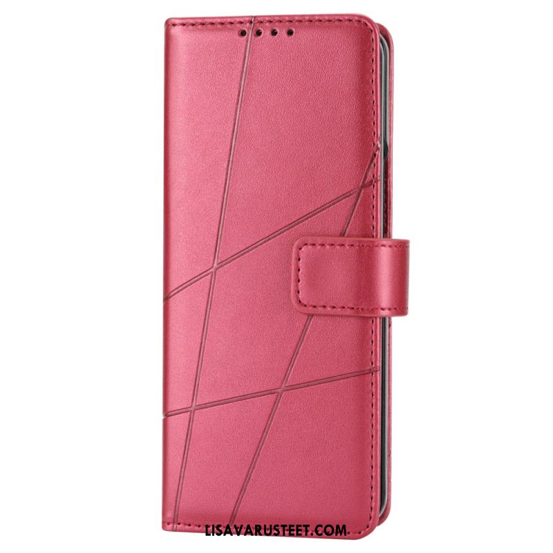 Nahkakotelo Samsung Galaxy Z Fold 6 Hihnanauhat