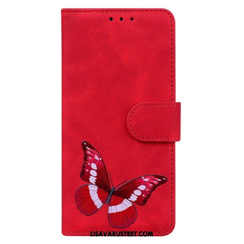 Nahkakotelo Xiaomi 13 Perhossuunnittelu