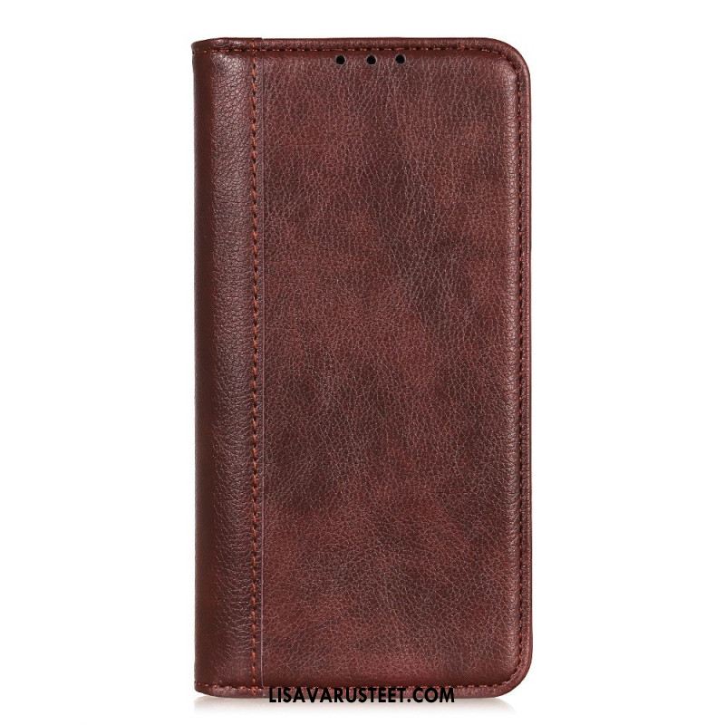 Nahkakotelo Xiaomi 14 Pro Haljasnahka Suojakuori
