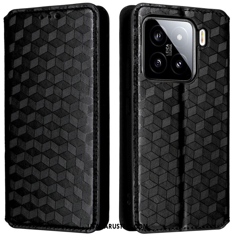 Nahkakotelo Xiaomi 15 Pro Puhelinkuoret 3d-kuvio