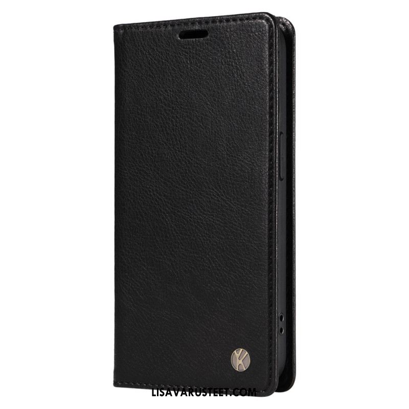 Nahkakotelo Xiaomi 15 Pro Yikatu Nahkakuvio