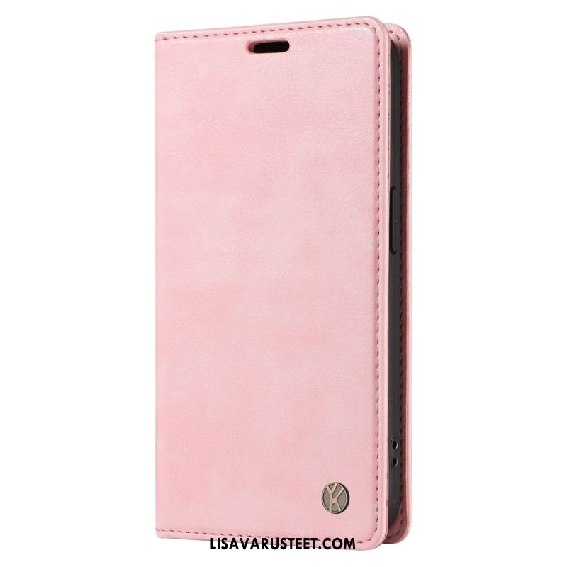 Nahkakotelo Xiaomi 15 Pro Yikatu Nahkakuvio