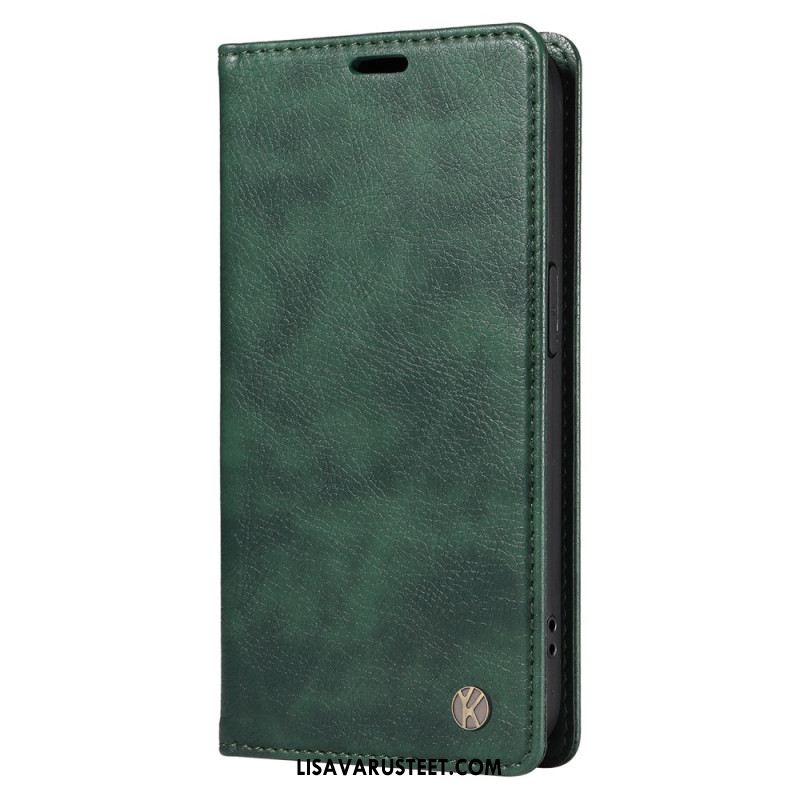 Nahkakotelo Xiaomi 15 Pro Yikatu Nahkakuvio