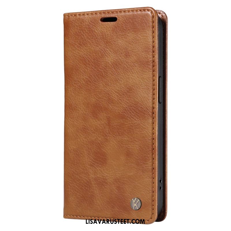 Nahkakotelo Xiaomi 15 Pro Yikatu Nahkakuvio