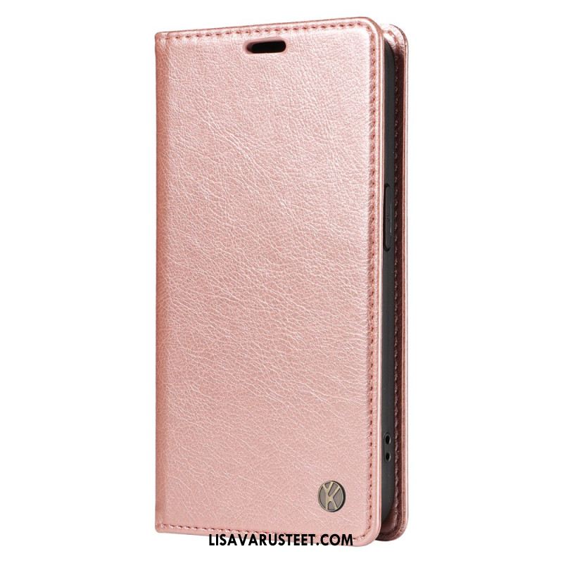 Nahkakotelo Xiaomi 15 Pro Yikatu Nahkakuvio