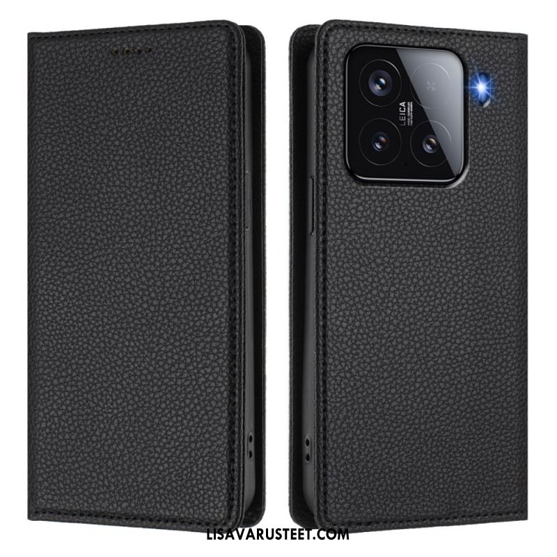 Nahkakotelo Xiaomi 15 Puhelinkuoret Rfid-suojattu Nahkakuvio