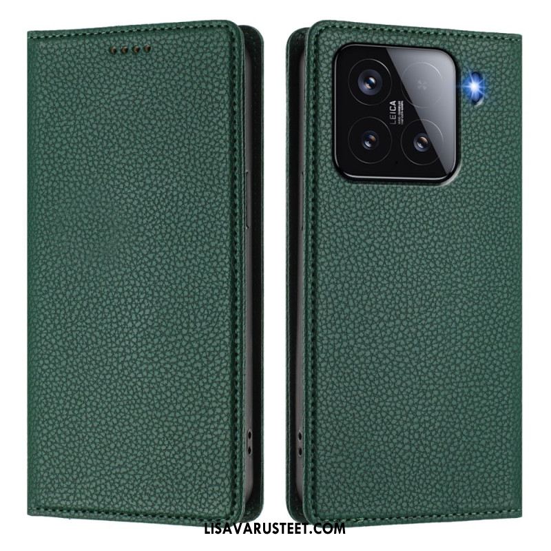 Nahkakotelo Xiaomi 15 Puhelinkuoret Rfid-suojattu Nahkakuvio