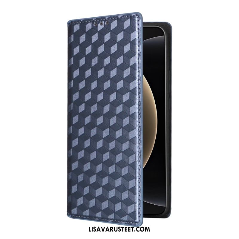 Nahkakotelo Xiaomi 15 Ultra 3d-timantit Suojakuori