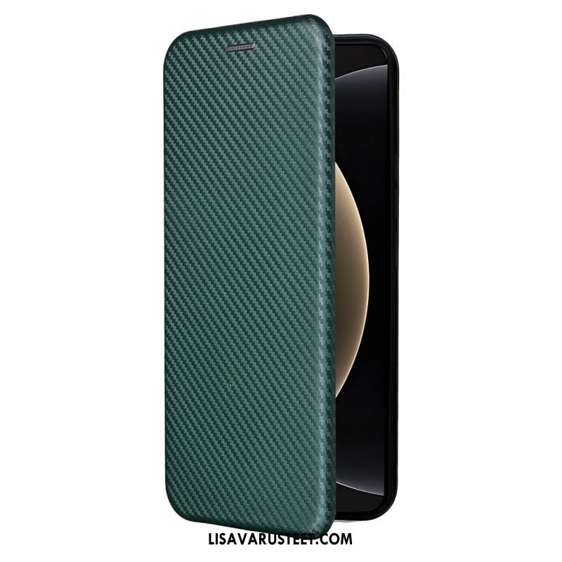 Nahkakotelo Xiaomi 15 Ultra Harjattu Hiilikuitu