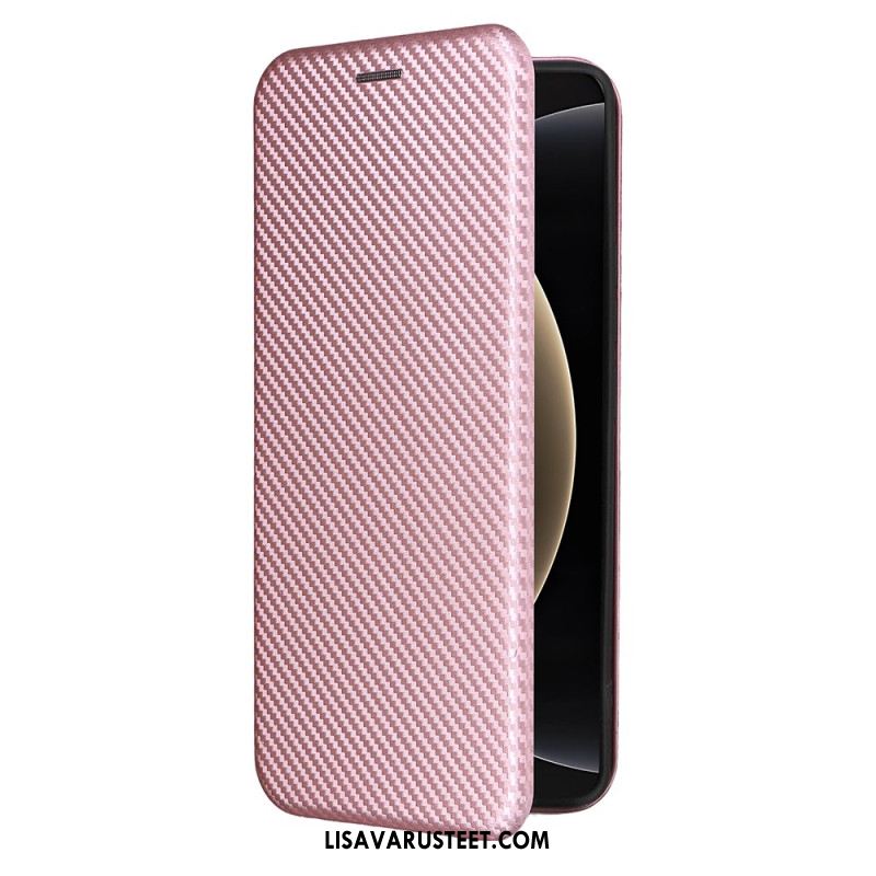 Nahkakotelo Xiaomi 15 Ultra Harjattu Hiilikuitu