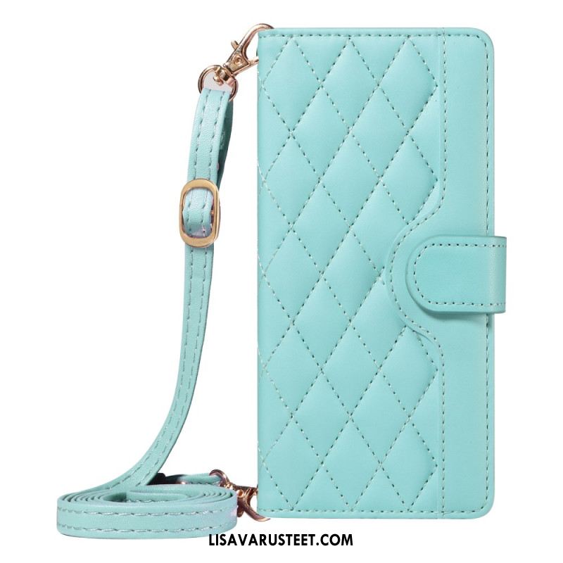 Nahkakotelo Xiaomi 15 Ultra Pehmustettu Hihna Ja Olkahihna