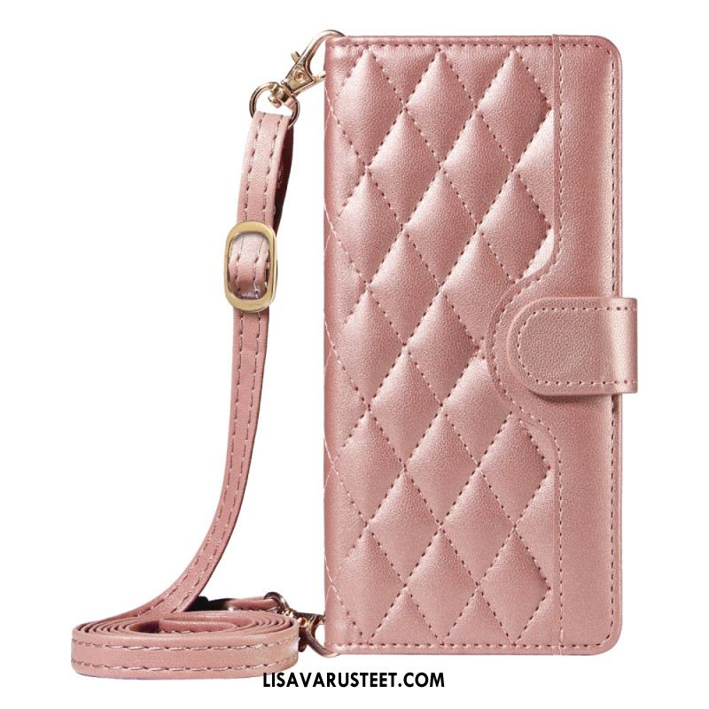 Nahkakotelo Xiaomi 15 Ultra Pehmustettu Hihna Ja Olkahihna