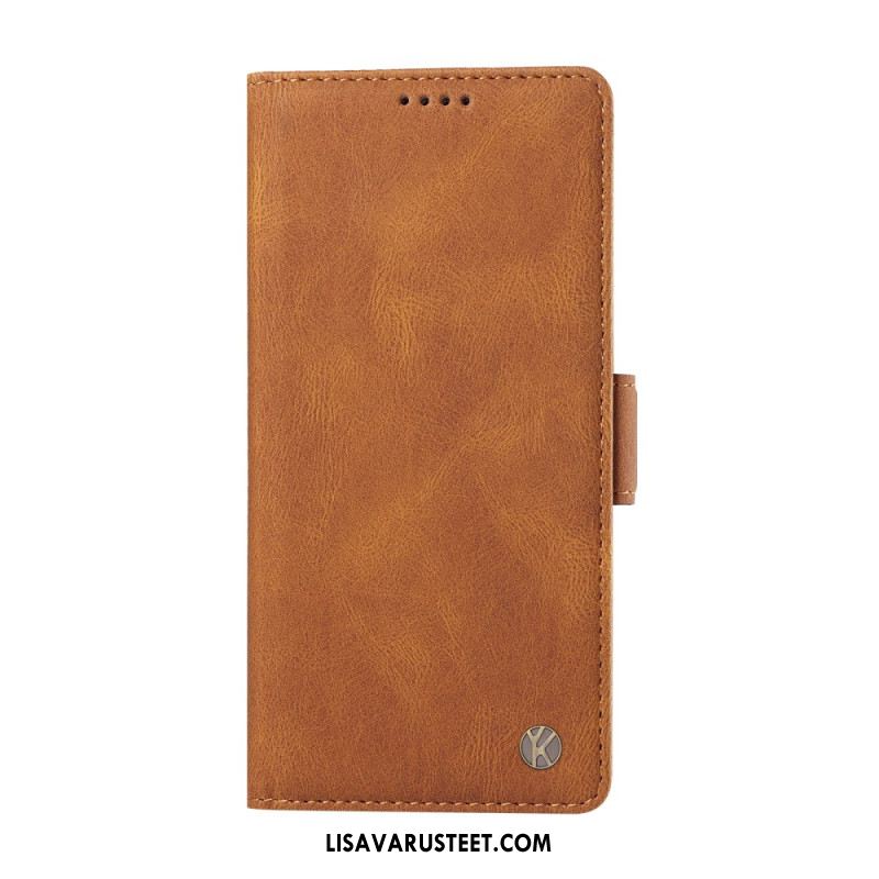 Nahkakotelo Xiaomi 15 Ultra Ykatu Vintage-tyyli