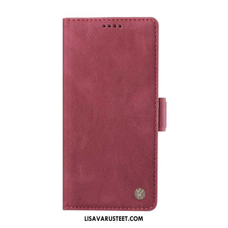 Nahkakotelo Xiaomi 15 Ultra Ykatu Vintage-tyyli