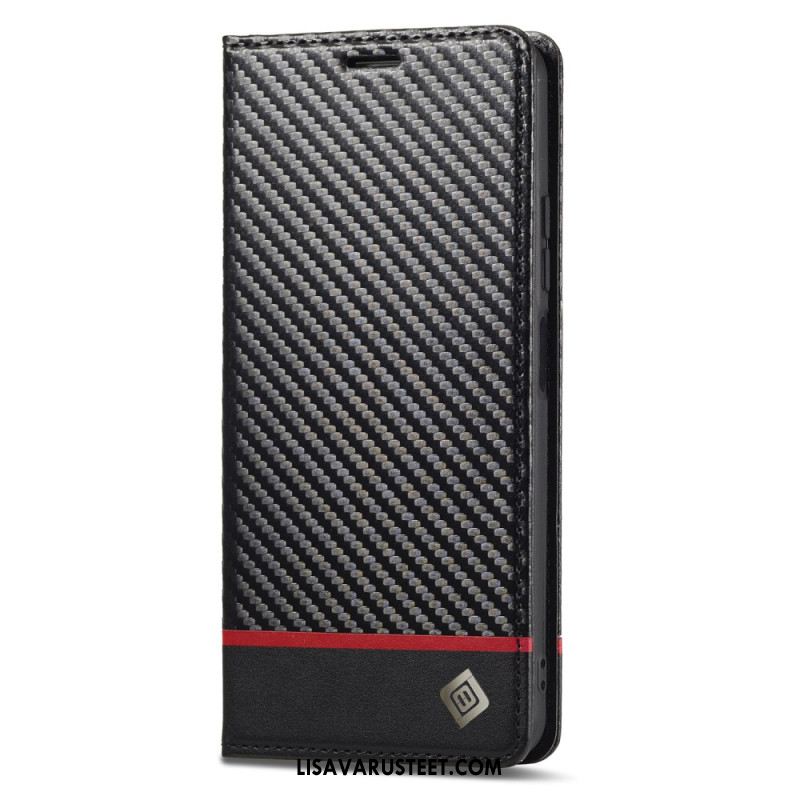 Nahkakotelo Xiaomi 15t Hiilikuitu