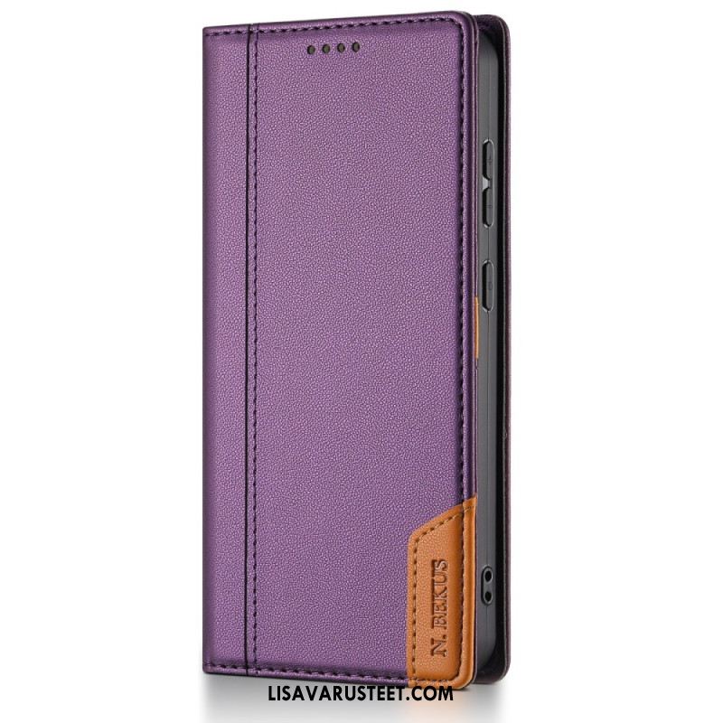 Nahkakotelo Xiaomi 15t Rfid-suoja