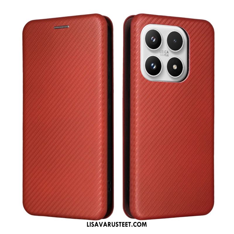 Nahkakotelo Xiaomi 17 Hiilikuitukuvio