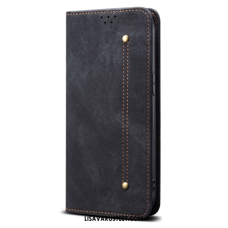 Nahkakotelo Xiaomi 17 Pro Farkkutyylinen