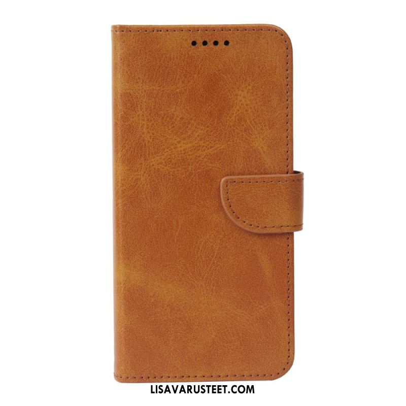 Nahkakotelo Xiaomi 17 Pro Max Jalusta Ja Magneettinen Suljin