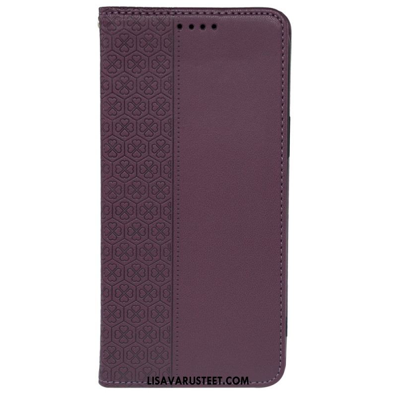 Nahkakotelo Xiaomi 17 Pro Max Nelilehtinen Clovers