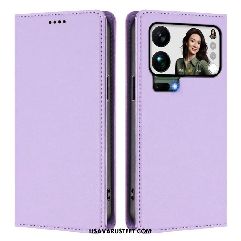 Nahkakotelo Xiaomi 17 Pro Max Puhelinkuoret Magneettinen Suljin Ja Rfid-suojaus