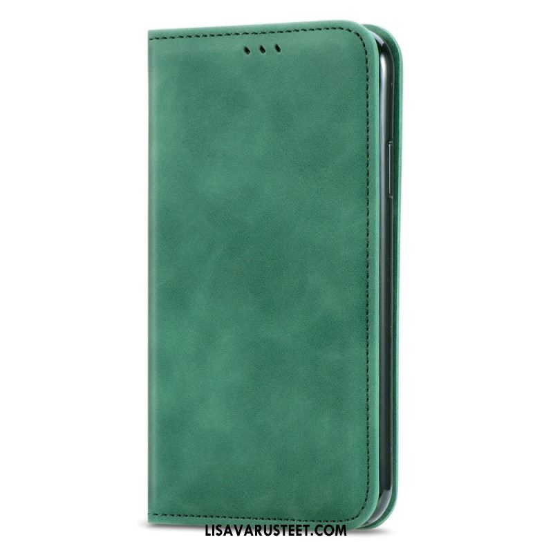 Nahkakotelo Xiaomi 17 Pro Max Puhelinkuoret Mokkanahkaefekti