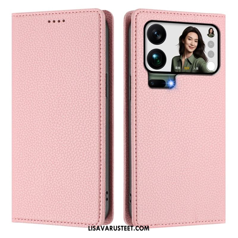 Nahkakotelo Xiaomi 17 Pro Max Rfid-suojattu