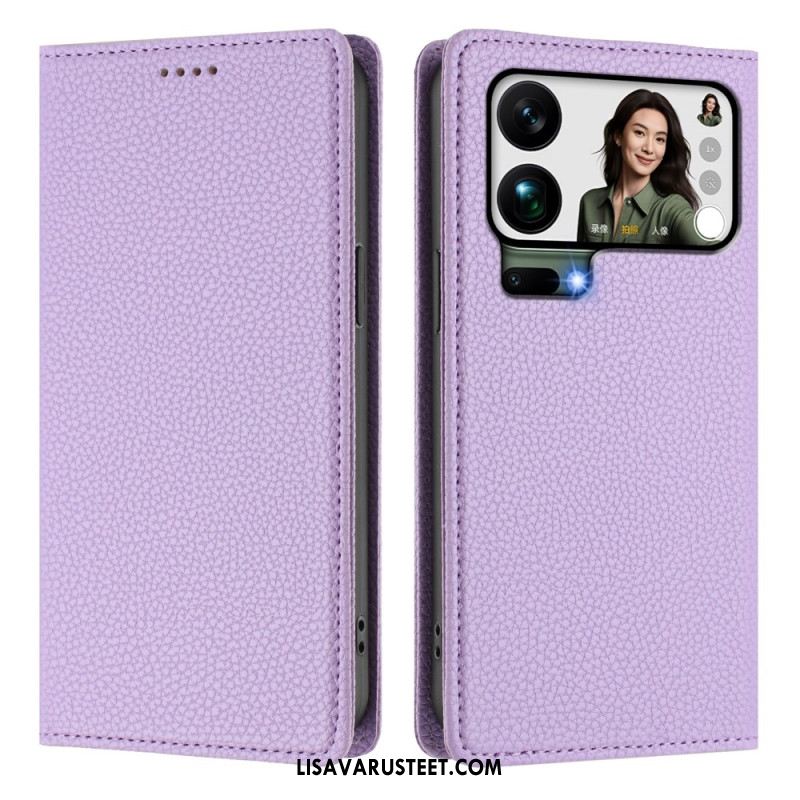 Nahkakotelo Xiaomi 17 Pro Max Rfid-suojattu