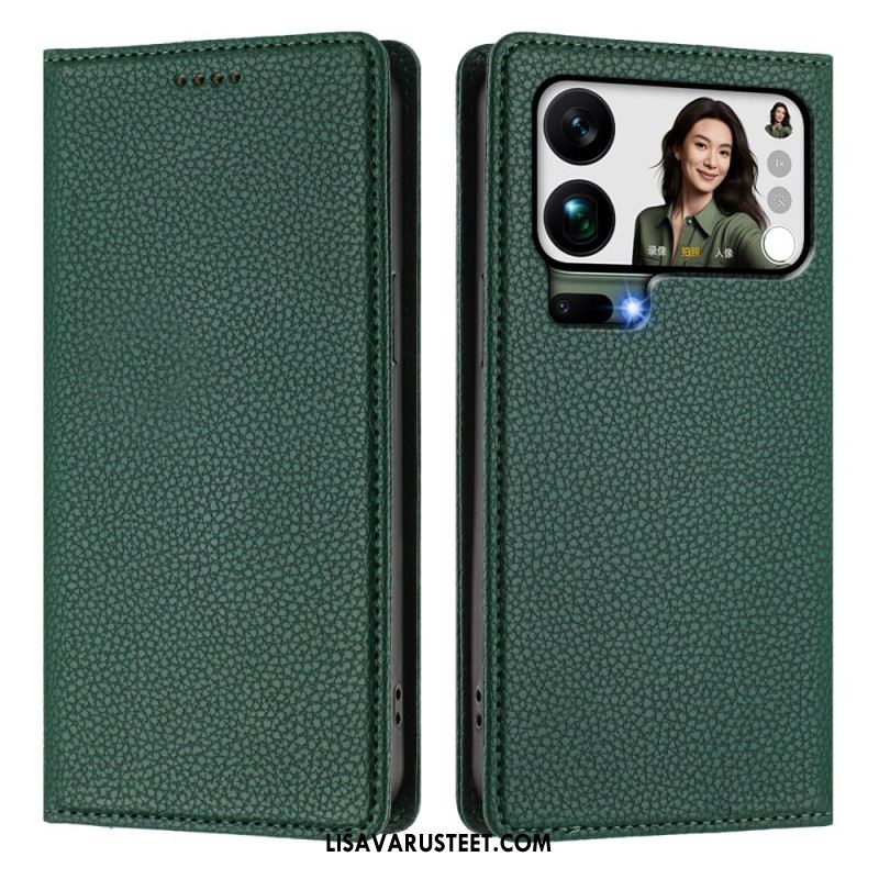 Nahkakotelo Xiaomi 17 Pro Max Rfid-suojattu