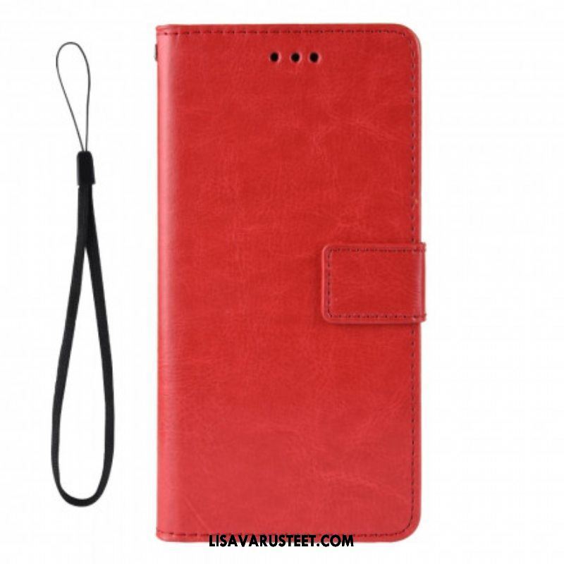 Nahkakotelo Xiaomi Redmi Note 10 / 10S Flashy Faux Leather