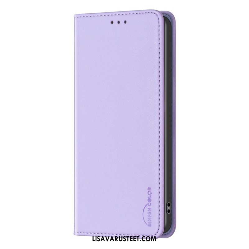 Nahkakotelo Xiaomi Redmi Note 13 5g Klassinen Binfen Väri