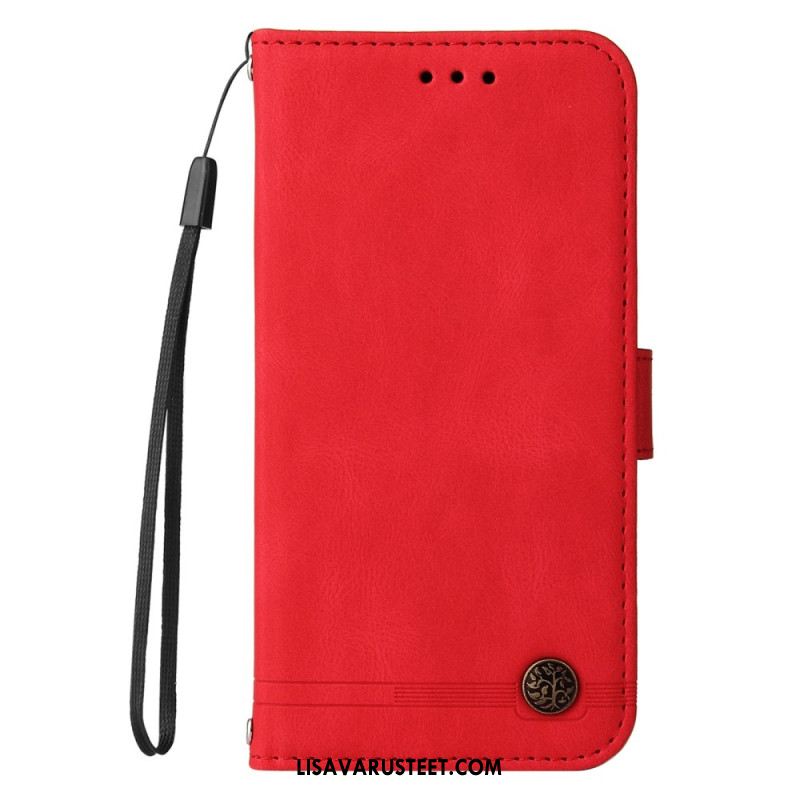 Nahkakotelo Xiaomi Redmi Note 14 4g Retroefekti