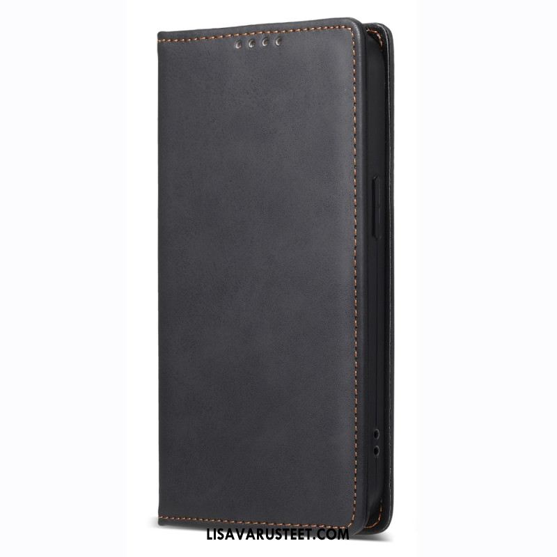 Nahkakotelo Xiaomi Redmi Note 14 4g Vintage Rfid-esto Suojakuori