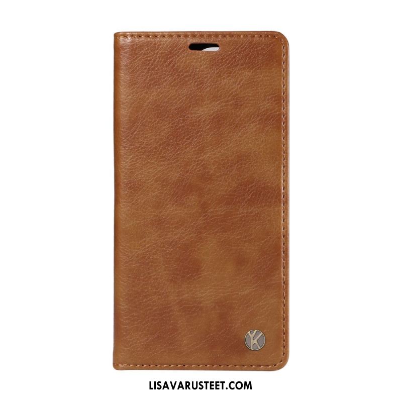 Nahkakotelo Xiaomi Redmi Note 14 4g Ykatu-kuvio