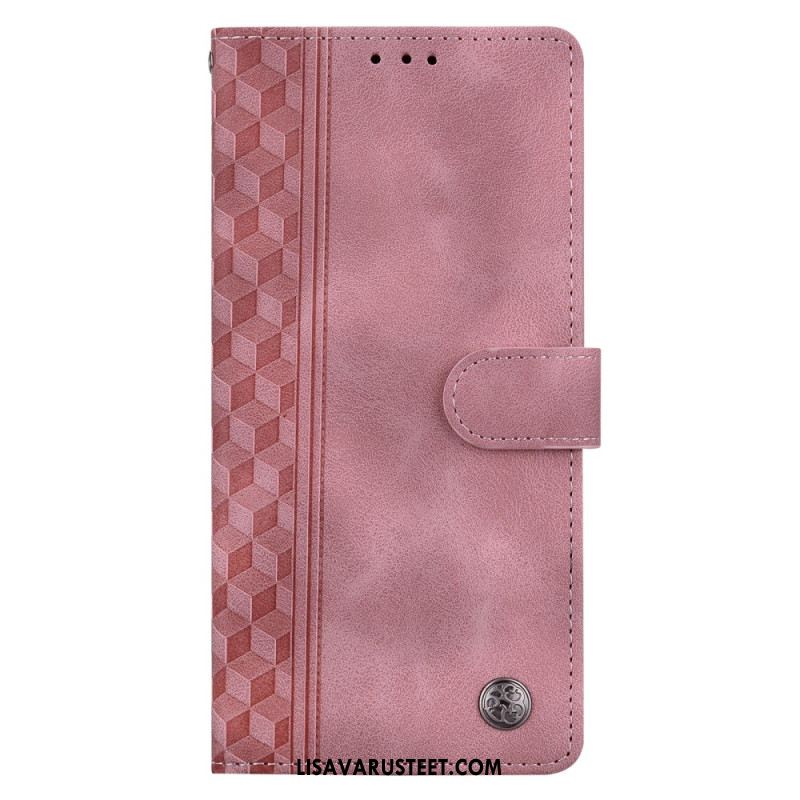 Nahkakotelo Xiaomi Redmi Note 14 5g Friisi Ja Niitit