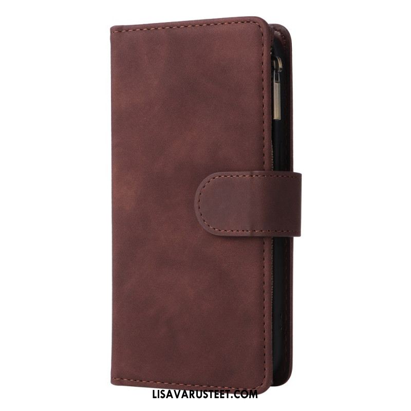 Nahkakotelo Xiaomi Redmi Note 14 5g Kokonahanhasta Tehty Lompakko