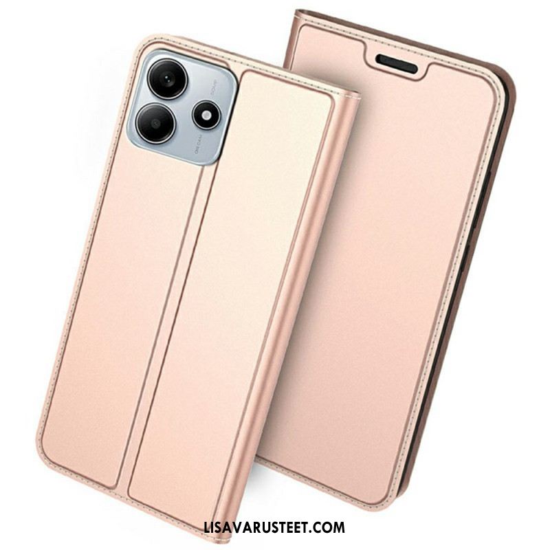 Nahkakotelo Xiaomi Redmi Note 14 5g Korttikotelo Ja Teline