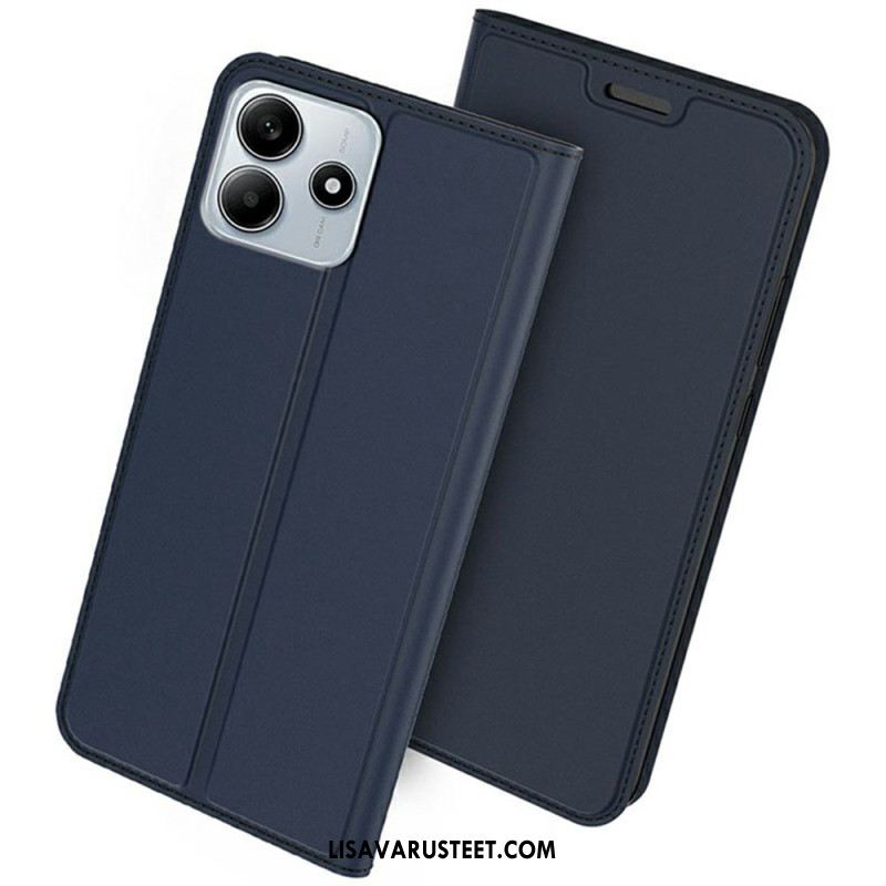 Nahkakotelo Xiaomi Redmi Note 14 5g Korttikotelo Ja Teline