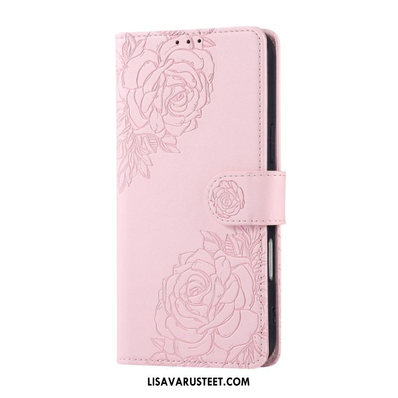 Nahkakotelo Xiaomi Redmi Note 14 5g Kukat