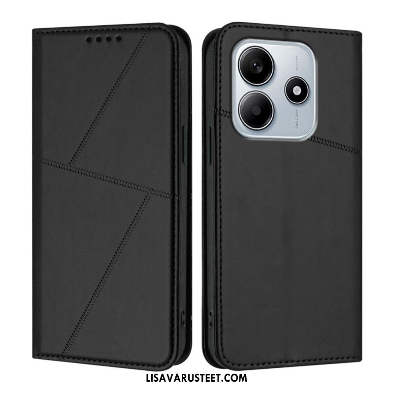 Nahkakotelo Xiaomi Redmi Note 14 5g Puhelinkuoret Viivat