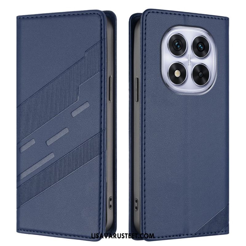 Nahkakotelo Xiaomi Redmi Note 14 Pro 4g Puhelinkuoret Punk-tyylinen