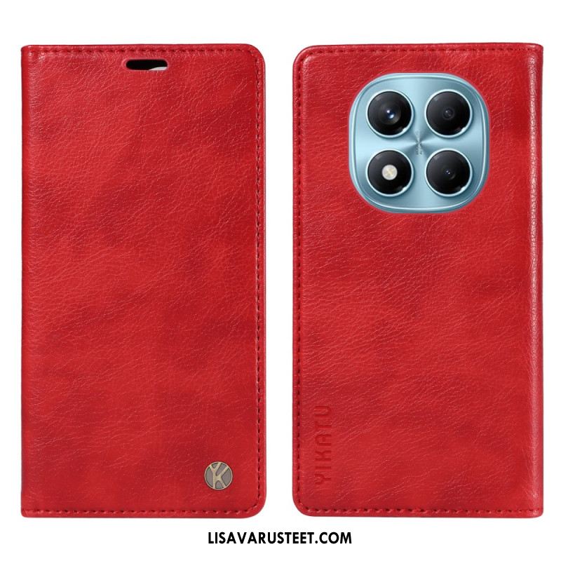 Nahkakotelo Xiaomi Redmi Note 14 Pro 4g Vintage Yikatu