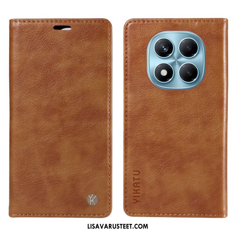 Nahkakotelo Xiaomi Redmi Note 14 Pro 4g Vintage Yikatu