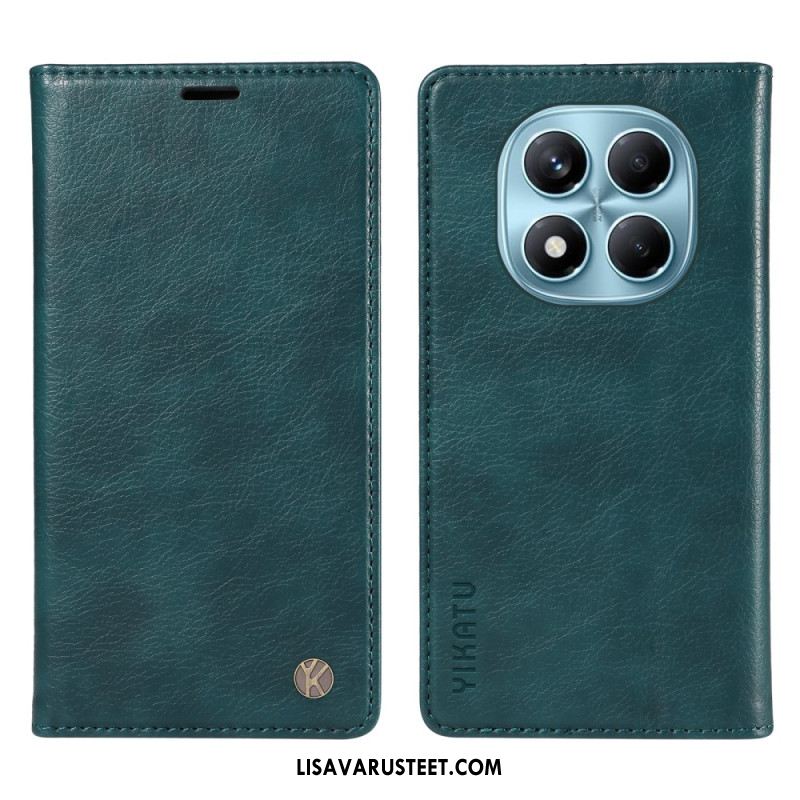 Nahkakotelo Xiaomi Redmi Note 14 Pro 4g Vintage Yikatu