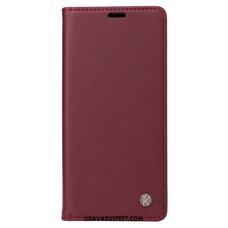 Nahkakotelo Xiaomi Redmi Note 14 Pro 5g Yikatu-keinonahka