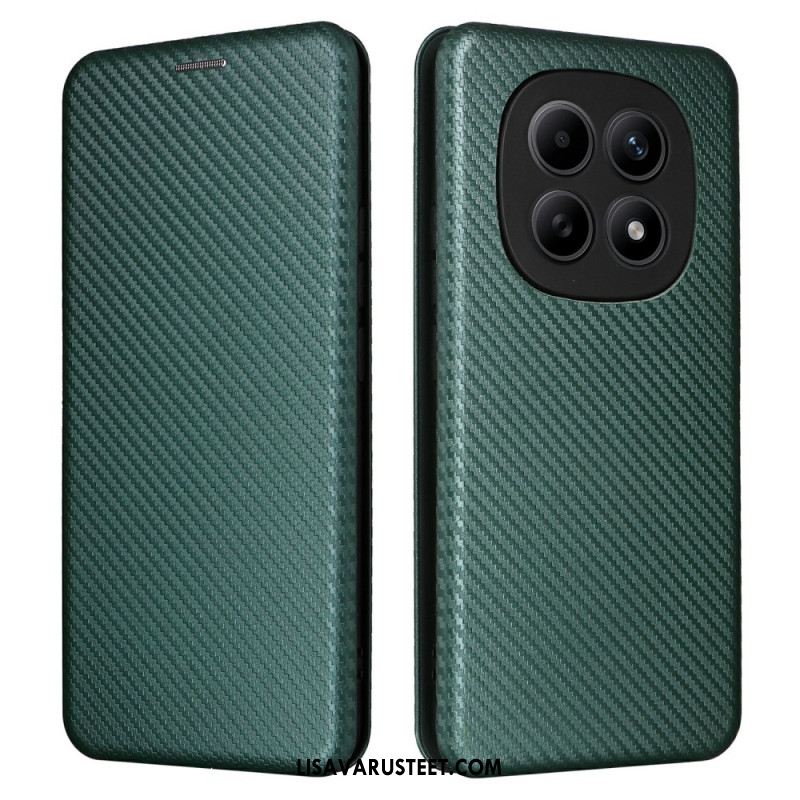 Nahkakotelo Xiaomi Redmi Note 15 5g Iskunkestävä Hiilikuitukuvio Suojakuori